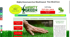 Desktop Screenshot of mightygreennow.com